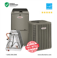 FURNACE / AIR CONDITIONER  - $0 Down - SAME DAY SERVICE