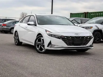 Recent Arrival! White 2023 Hyundai Elantra Hybrid FWD 6-Speed Dual Clutch I4I4.