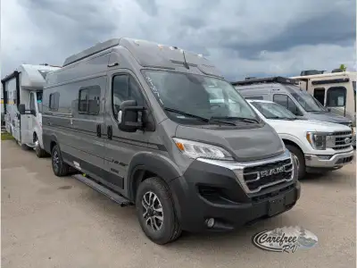 Winnebago Solis Class B gas motorhome 59PX highlights: Gas Generator Murphy+ Bed Flexible Showerhead...