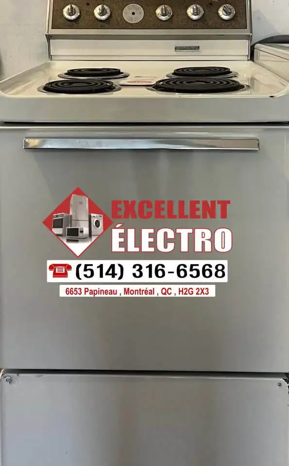 ✨ FOUR 24 POUCES – PETIT FORMAT, GRANDES PERFORMANCES ✨ in Stoves, Ovens & Ranges in City of Montréal - Image 2