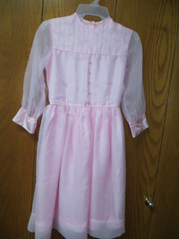Organza/Sateen 1960's Dress  Girl's size 14