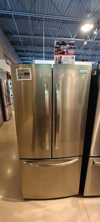 Frigidaire 17.6 Cu. Ft. Counter-Depth French 3-Door Refrigerator, View more