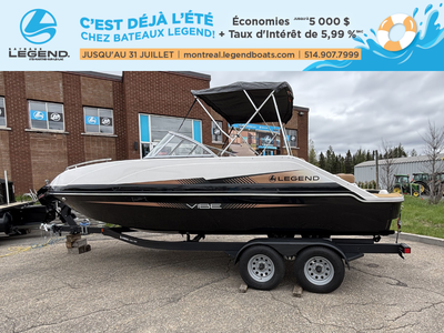 Découvrez notre Legend Vibe D23 FW 2023, propulsé par un Mercury 150L XL 4S. Ce modèle est en promot...