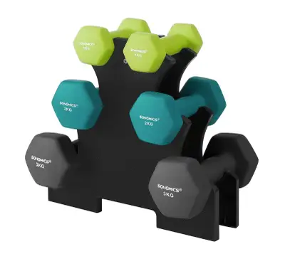 Neoprene Hex Dumbbell Set - Brand New · Free Ship, View more