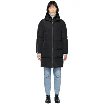 Mackage Black Down Raffy Coat XS Womens, View more