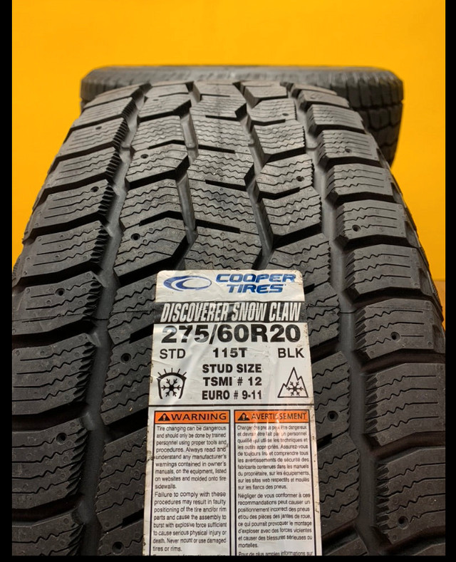 275/60/20 Cooper Winter tires on rims - Ford F-150 in Tires & Rims in Saskatoon - Image 3