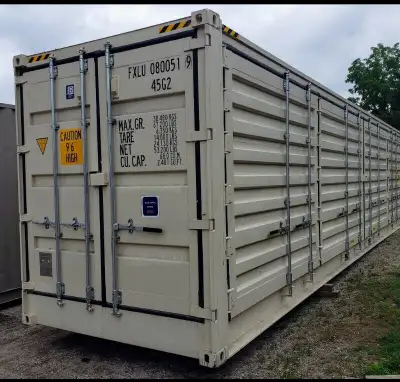 Open Side Sea Containers – 20’ & 40’, View more