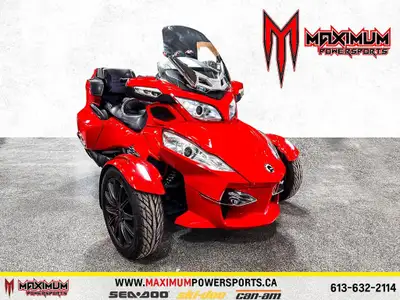 Can-Am SPYDER RT-S 2013 La machine de tourisme ultime pour ceux qui recherchent confort et aventure....