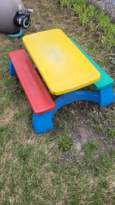 Fisher price picnic table, View more