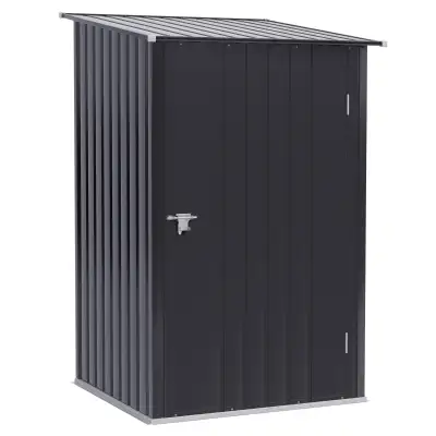 Garden Tool Storage Shed, Small Steel Shed with Lockable Door fo, View more