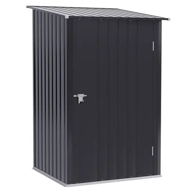 Garden Tool Storage Shed, Small Steel Shed with Lockable Door fo in Patio & Garden Furniture in City of Toronto - Image 2