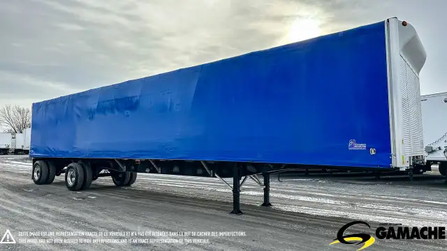 2018 UTILITY 48' ROLLING TARP REMORQUE A RIDEAUX in Heavy Equipment in Longueuil / South Shore - Image 4