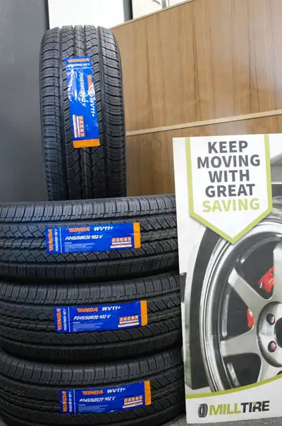 BRAND NEW TIRES FOR SALE BEST PRICES IN CALGARY! Store name: Milltire Ltd Store Address: Unit 10A, 2...