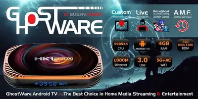 Whether you're streaming, gaming, or just need rock-solid performance, Ghostware Android TV Boxes de...