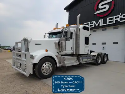 2014 Kenworth W900L Super B Spec Truck Located near Westlock, AB This truck was a Paclease truck for...