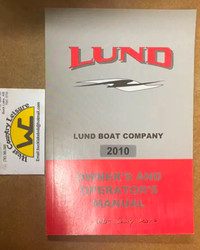 Sg. LUND OWNERS MANUAL A1
