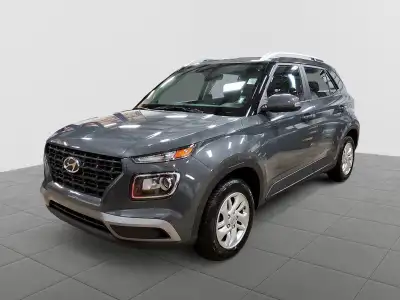 Embrace urban agility with the stylish 2024 Hyundai Venue Preferred, a Canadian-market crossover del...