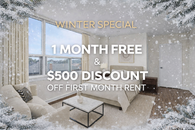 Move in Now and receive 1 MONTH FREE !!! on a 13 month lease, applied to the second month Building O...