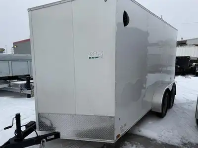 2026 Forest River 7x14 Tandem axle GVWR 7000lbs and a cargo capacity of 4700lbs. This budget friendl...