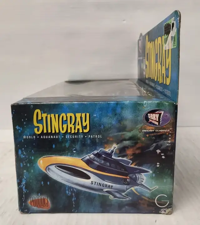 (93770-1) Gerry Anderson Stingray Diecast Classics Model in Arts & Collectibles in Calgary - Image 10