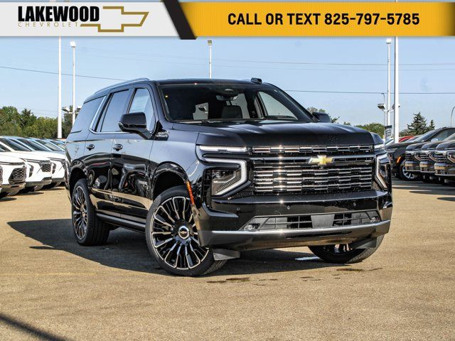 2025 Chevrolet Tahoe High Country in Cars & Trucks in Edmonton