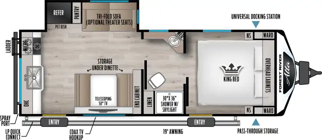 2026 Forest River ALTA 2375KRK in Travel Trailers & Campers in Regina - Image 20