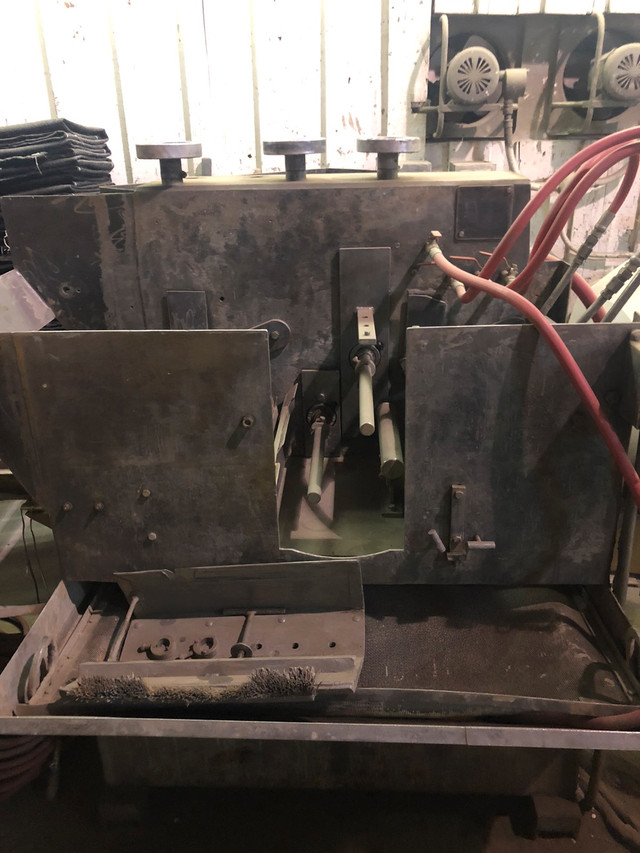 Custom Industrial Wood Staining Machine Decks & Fences Edmonton