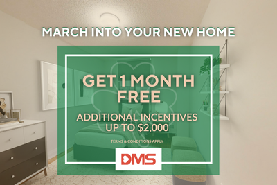 Get 1 Month FREE - On a 13 Month Lease Additional Incentives up to $2000 Open House - Saturdays from...
