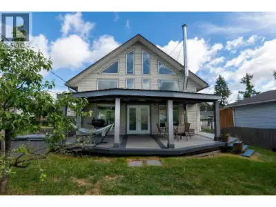 Charming 4-bed, 2-bath open-concept, chalet-style home conveniently located in town and within walki...