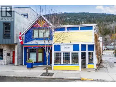 Discover an extraordinary dual property in the vibrant core of downtown Revelstoke, BC. This rare pa...