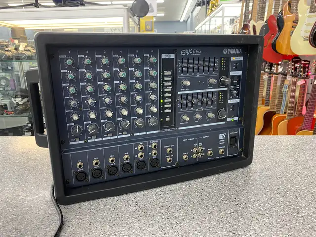 Yamaha EMX66M Powered Mixer in Performance & DJ Equipment in City of Toronto - Image 4