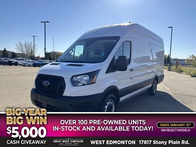 2024 Ford Transit Cargo Van Base in Cars & Trucks in Edmonton - Image 4
