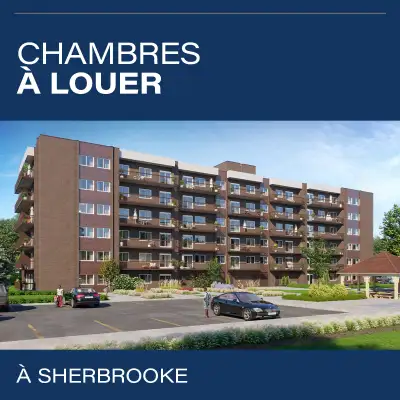 Chambres étudiantes à louer à Sherbrooke Découvrez notre chambre à louer à Sherbrooke, un endroit pa...