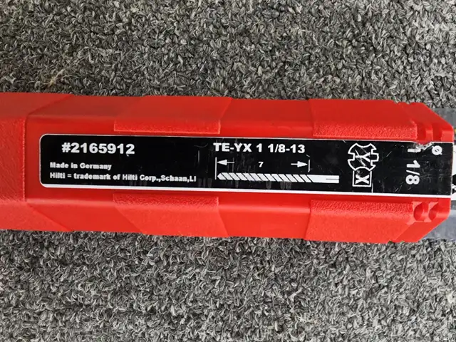 Hilti 1-1/8" x 13" TE-YX SDS-Max Style Hammer Drill Bit - NEW in Other in Oakville / Halton Region - Image 3
