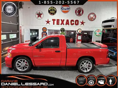 RAM SRT-10 REGULAR CAB VIPER POWERED SRT-10 JAMAIS ACCIDENTÉ AVEC DOCUMENT D'ACHAT D'ORIGNE **RARE**...