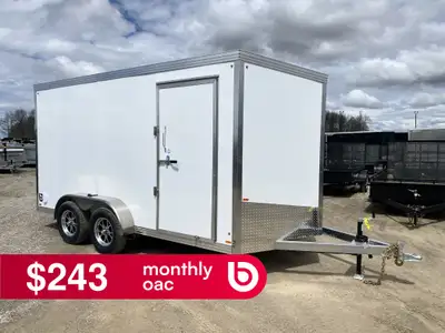 North Cargo Shield Galvanized Enclosed Trailer is $11,675.00 or $233.48/month! Ord: 107278 - Ser: 2N...