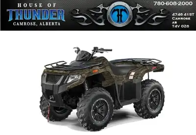 The Alterra 450 Limited builds on the standard Alterra 450 — a mid-size utility/recreation ATV power...