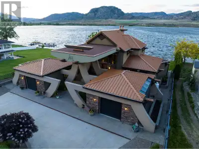 ""The Rising Sun"", a unique architectural masterpiece located on the shores of Osoyoos Lake will de...