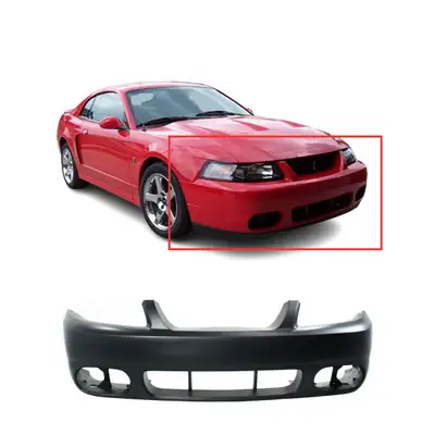 FORD MUSTANG COBRA FRONT BUMPER 1999 2000 2001 2002 2003 2004 ALSO FITS GT AND V6 TO CONVERT TO 2003...