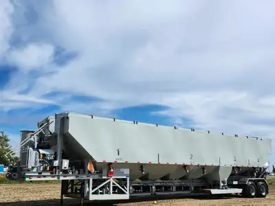 2011 APPCO FS-40 Tandem Axle Sand Storage Mountain Mover Trailer Spring suspension Engine Caterpilla...