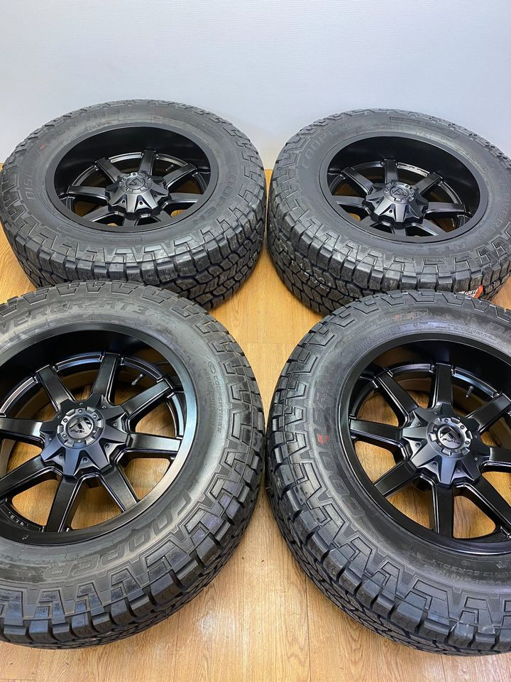 35x12 5x20 cooper at3 tires fuel rims 8x170 ford f 350 superdut tires