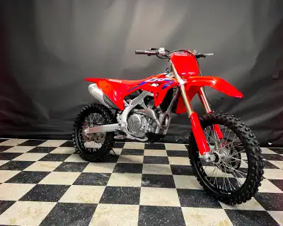 NEW CRF450R It took 10 minutes for the land owner to realize that he had purchased the wrong bike fo...