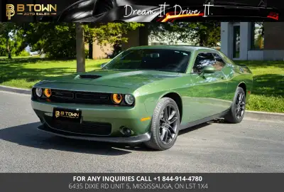 2021 Dodge Challenger GT – Classic Muscle with Modern Performance Finished in F8 Green Metallic over...