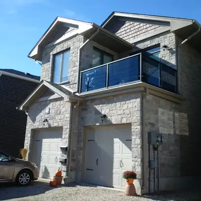 Main floor 2-bedroom, 1 bath unit of a duplex, totally self-contained Separate 3 bedroom unit above...