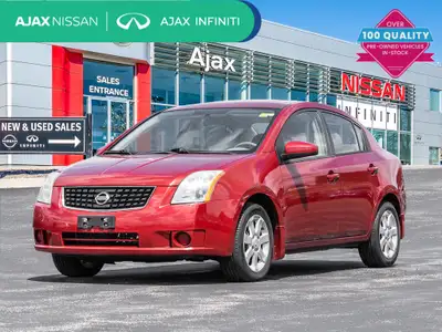 2009 Nissan Sentra 2.0 S Red Alert 2.0L 4-Cylinder DOHC 16V FWD CVT with Xtronic 4D Sedan CVT with X...