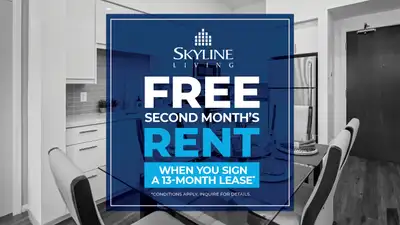 Building Description Promotions FREE second month's rent when you sign a 13-month lease* *Conditions...