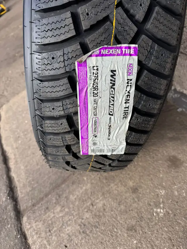 Four New 20″ 8x170 Fuel Contra Rims w/ 275/65R20 Nexen winter in Tires & Rims in Oakville / Halton Region - Image 3