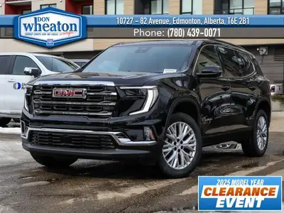This GMC Acadia delivers a Gas 2.5L/ engine powering this Automatic transmission. ENGINE, 2.5L TURBO...