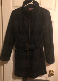 POINT ZERO WOMEN’S TWEED JACKET WITH BELT-SIZE LARGE