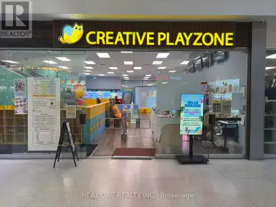 Well-Established Indoor Children's Playground Located In A Busy Scarborough Plaza. Approx. 4,198 Sq....